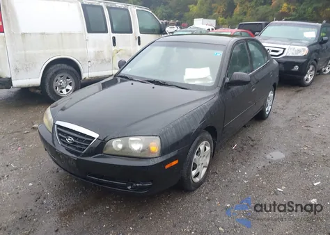 2006 Hyundai Elantra Gls/Limited z USA, uszkodzony, nr VIN KMHDN46D06U203374